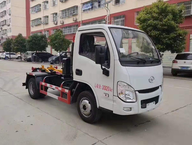 躍進小福星國六車廂可卸式垃圾車圖片2