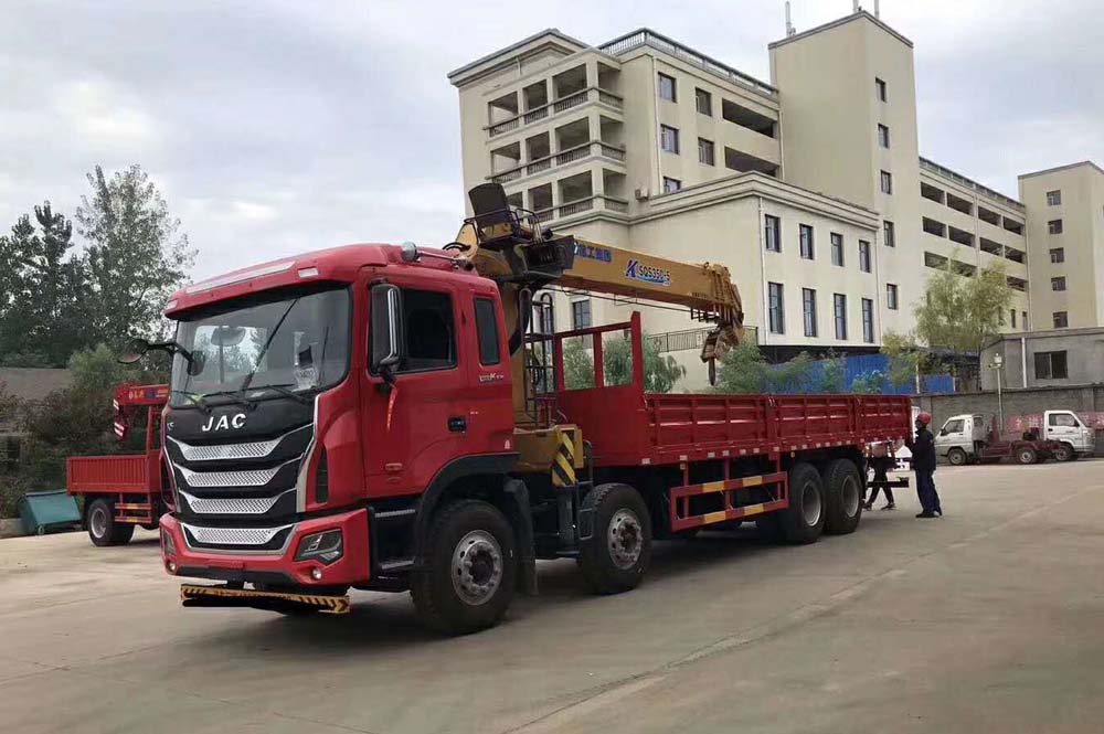 程力吊機14噸江淮格爾發(fā)隨車吊圖片2